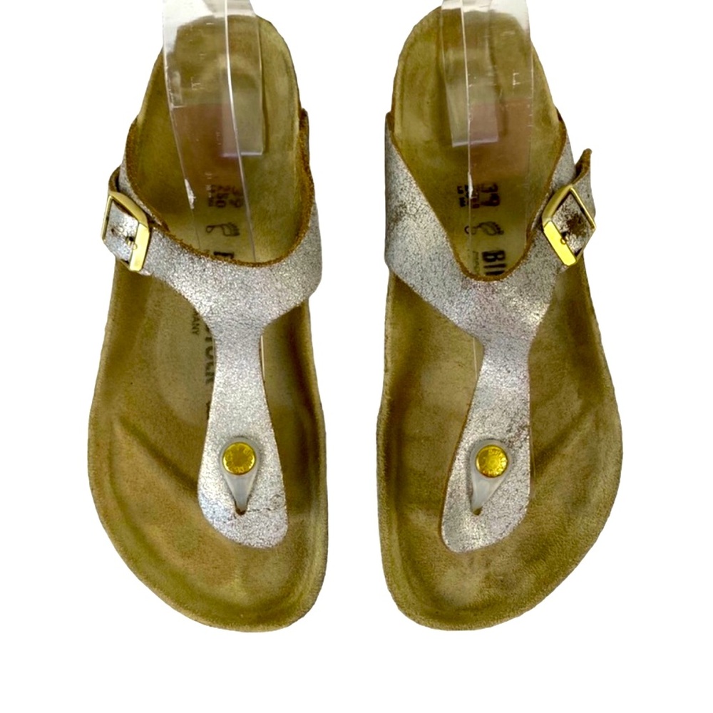 Birkenstock Washed Metallic Gizeh 39